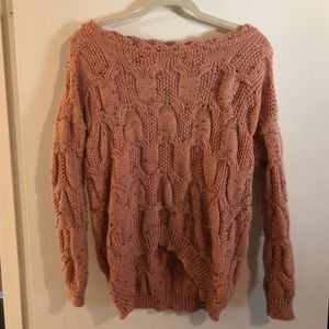 Urban Outfitters Salmon Pink Sweater Medium